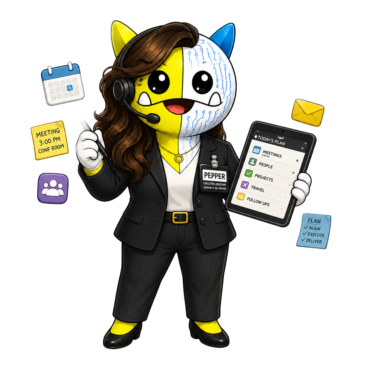 Pepper, the OTP Executive Assistant agent
