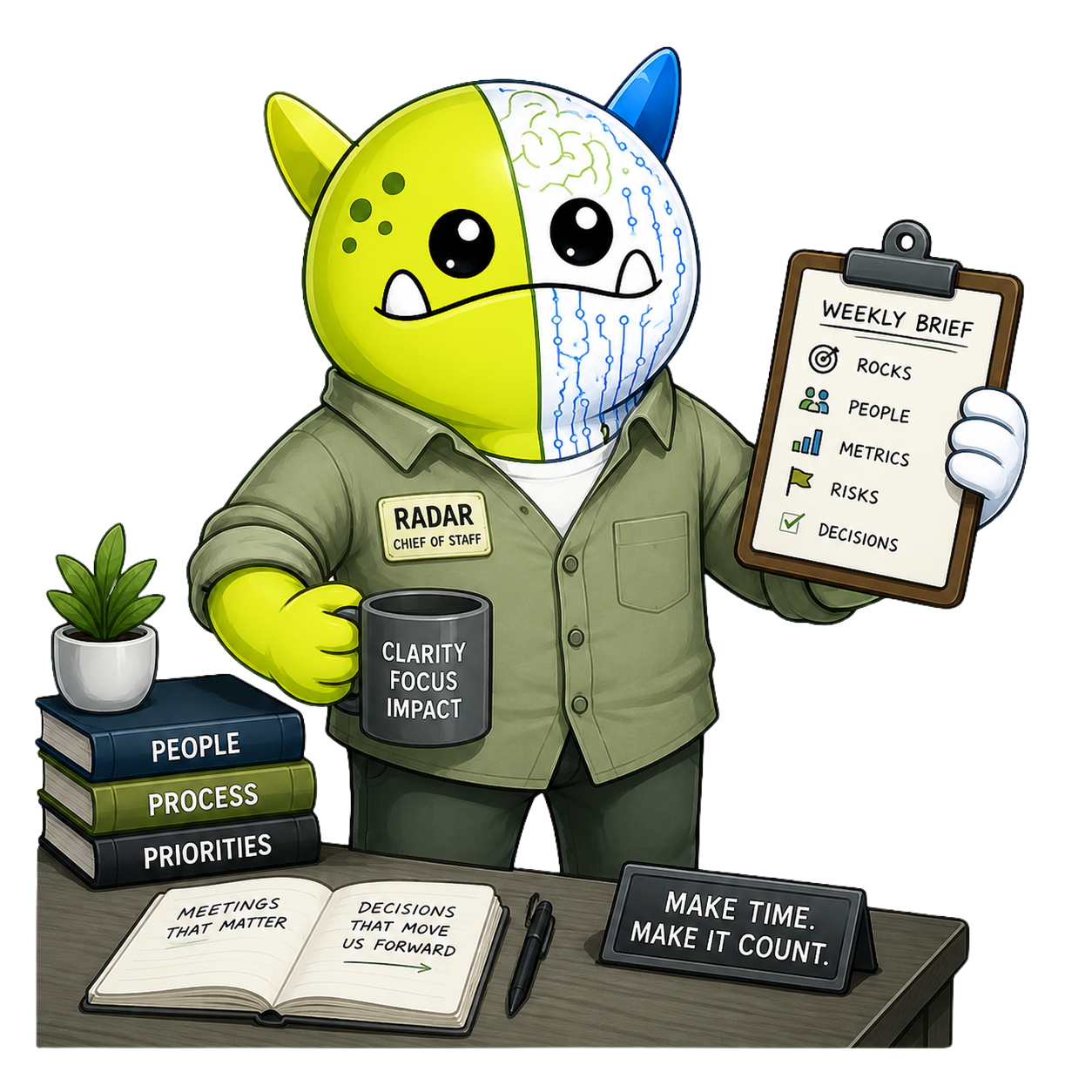 Radar, the OTP chief-of-staff agent